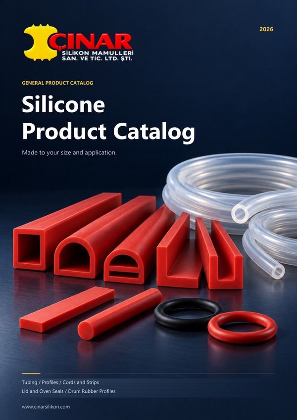 Çınar Silikon General Product Catalogue cover